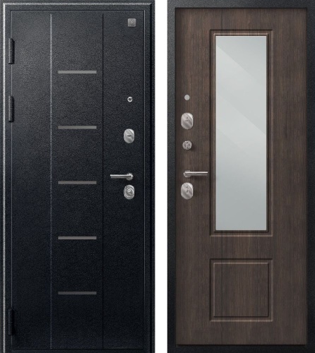 Центурион В-04-2024 Чёрный муар-Венге (зеркало)